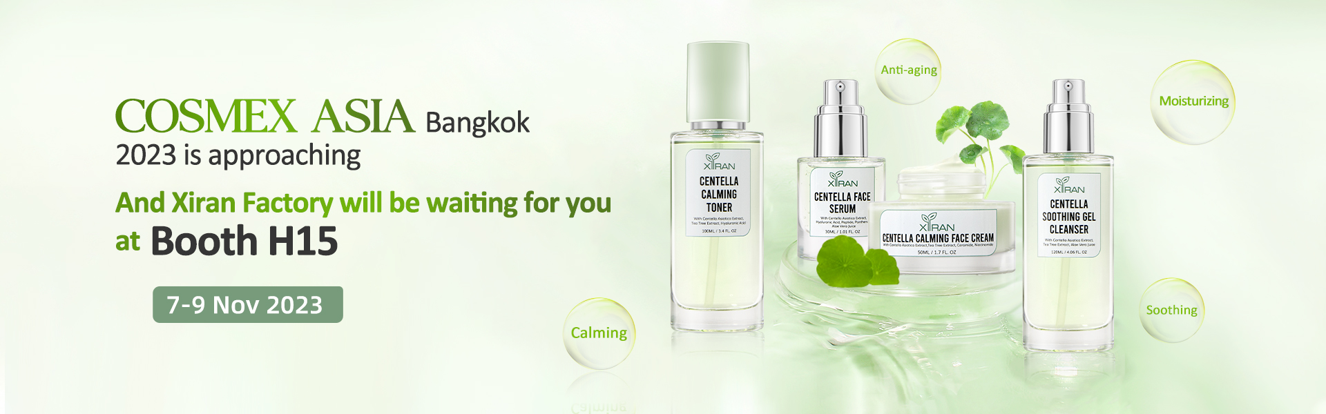 cosmoprof cbe asean bankok 2023 xiran factory invitation 1920x600